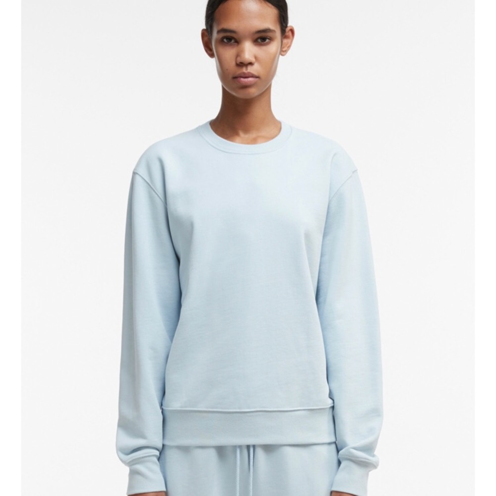 Wardrobe NYC Light Pastel Blue Sweatshirt Sz Sm